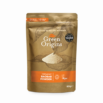 Organic Baobab Powder (Raw) front